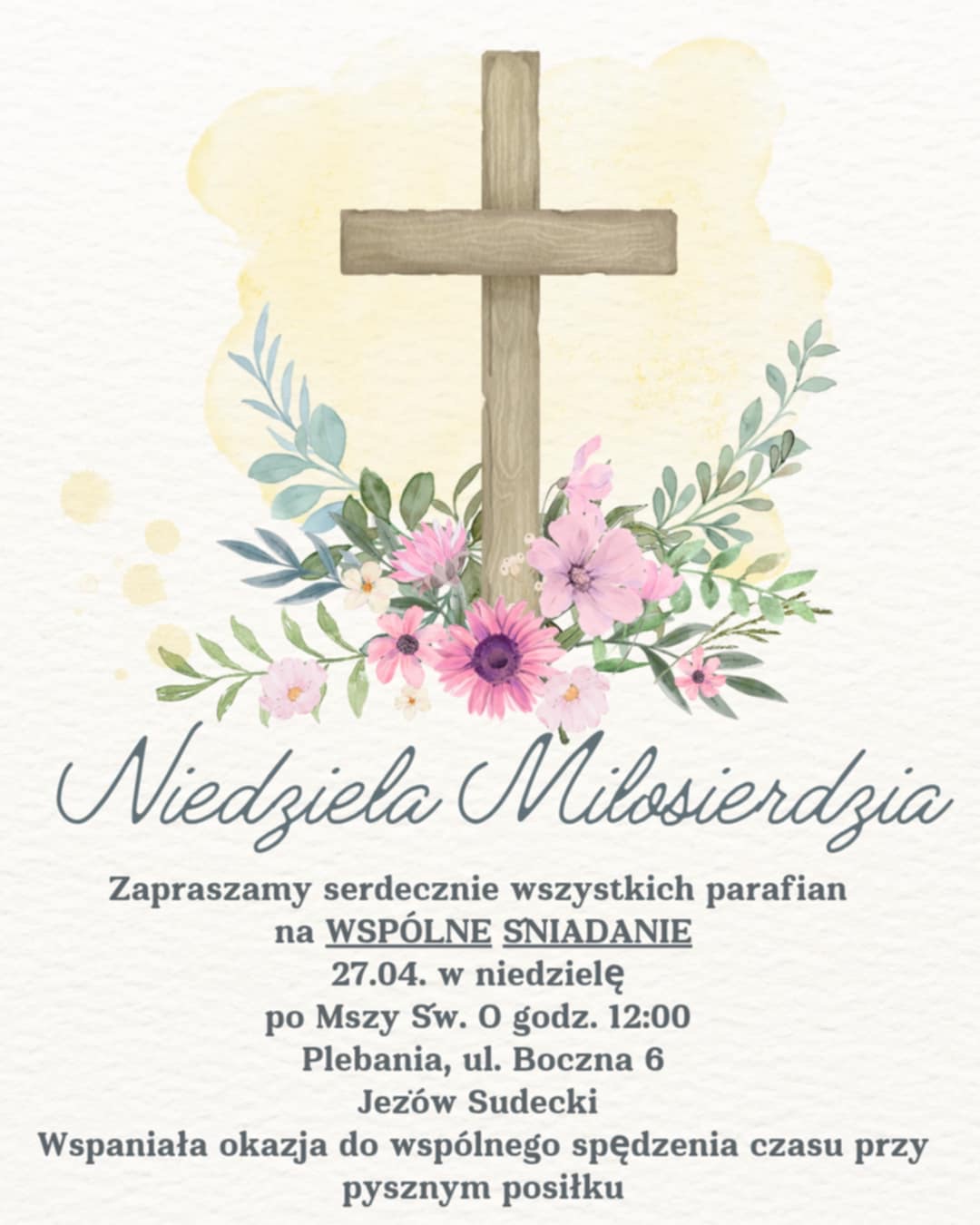 Niedziela Miłosierdzia