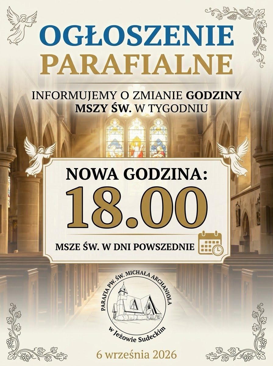 Msza św w dni powszednie